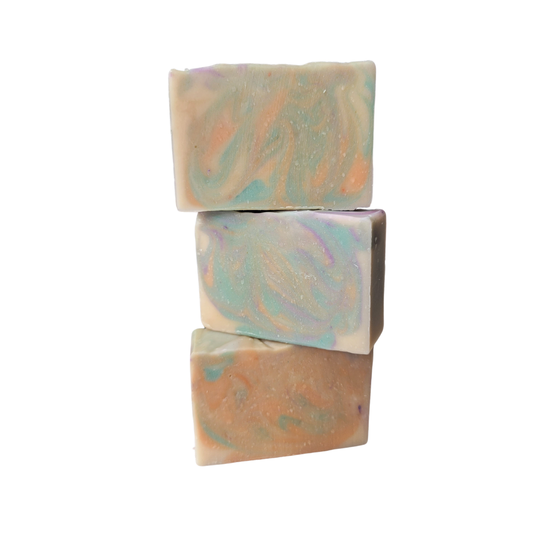 Brazilian Mango Grapefruit hemp goat milk soap PREORDER FREE shipping